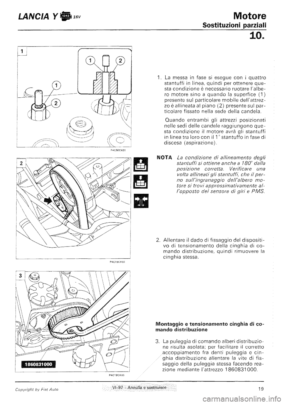 LANCIA Y 1997  Service Repair Manual 