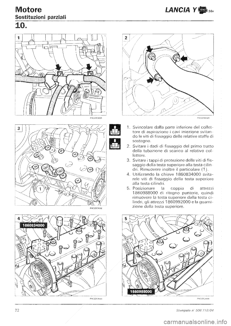 LANCIA Y 1997  Service Repair Manual 