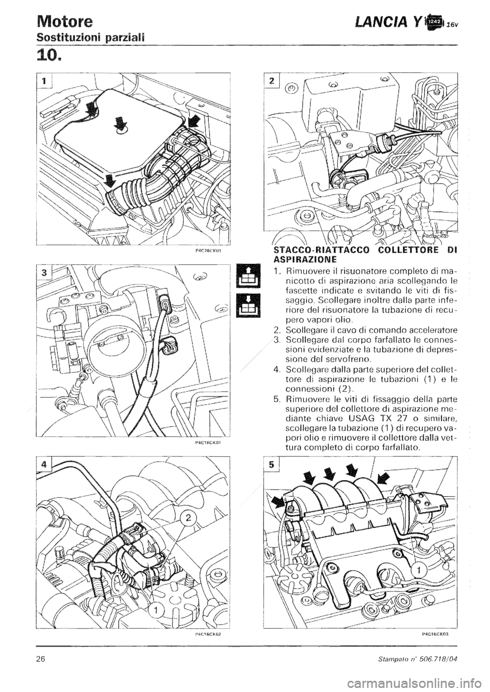 LANCIA Y 1997  Service Repair Manual 