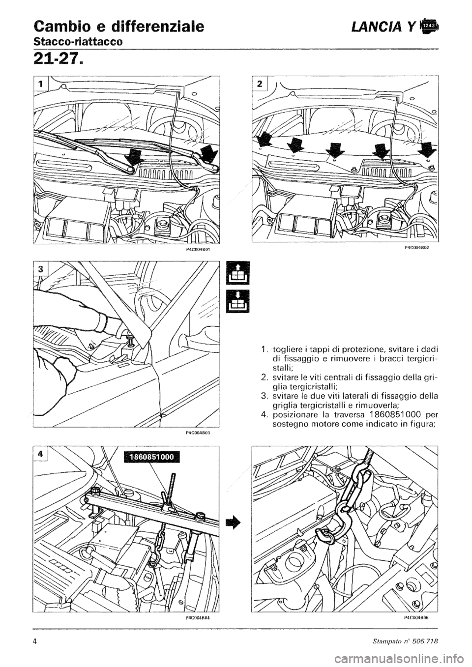 LANCIA Y 1997  Service Repair Manual 
