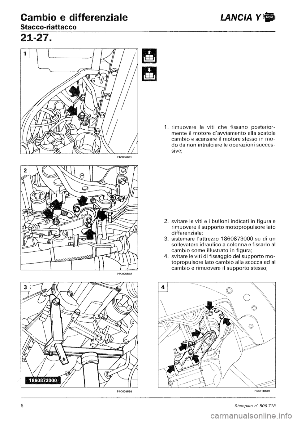 LANCIA Y 1997  Service Repair Manual 