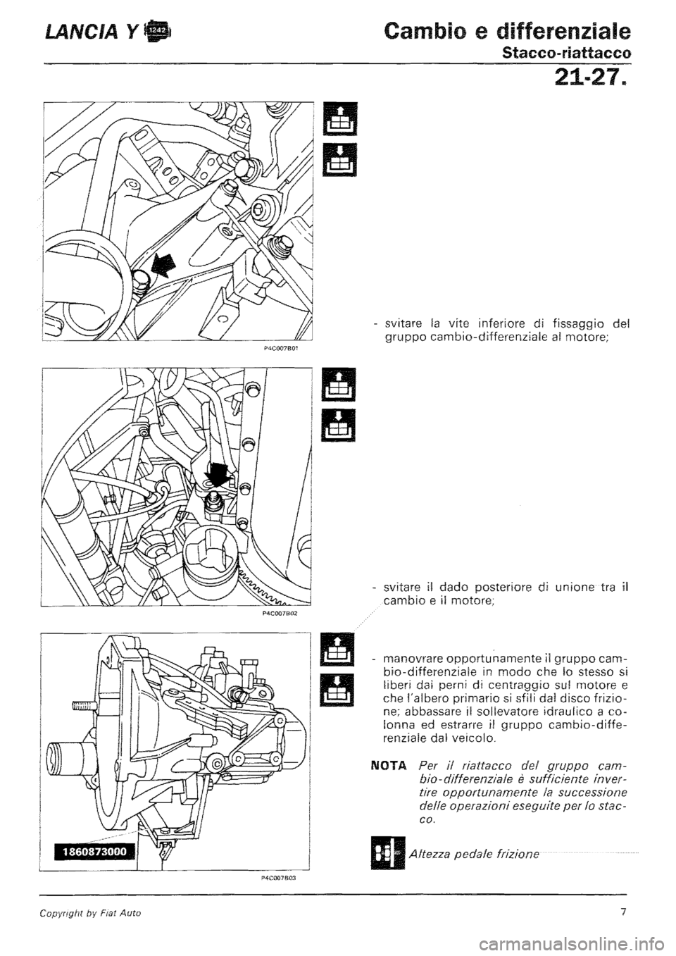 LANCIA Y 1997  Service Repair Manual 