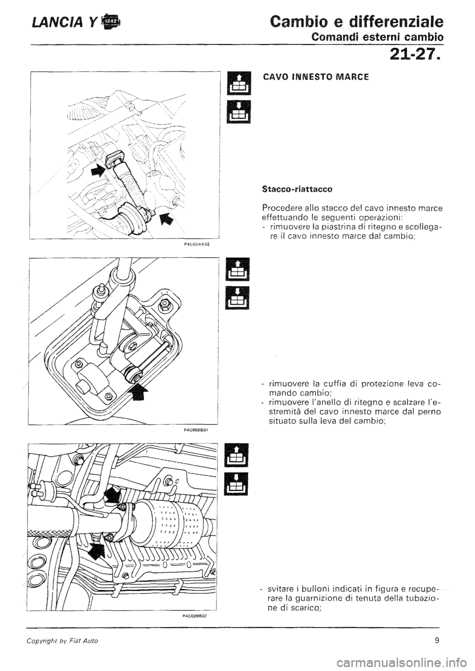 LANCIA Y 1997  Service Repair Manual 