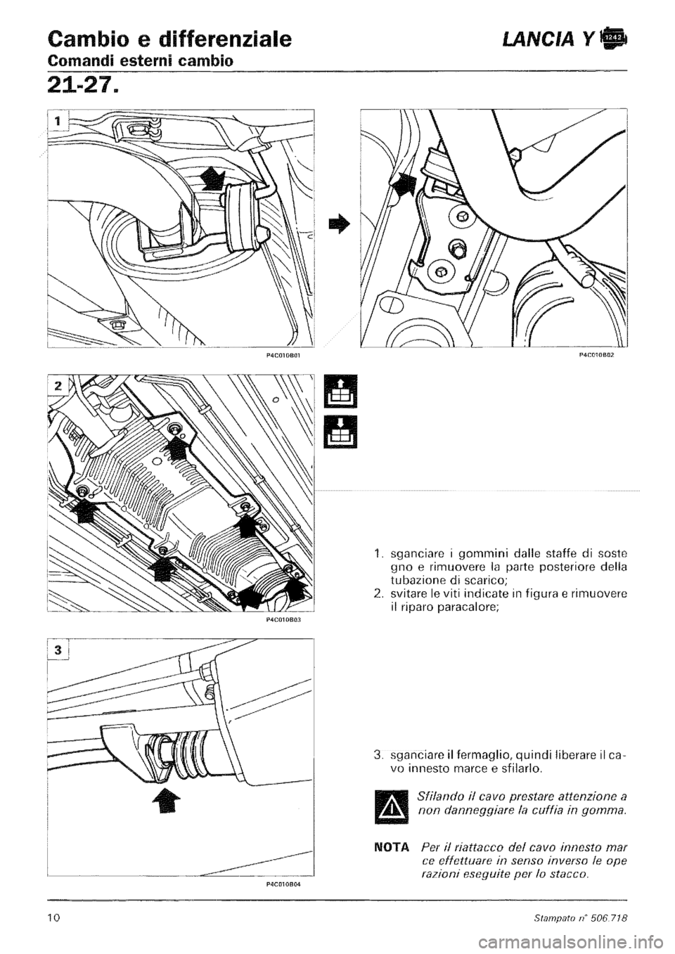 LANCIA Y 1997  Service Repair Manual 