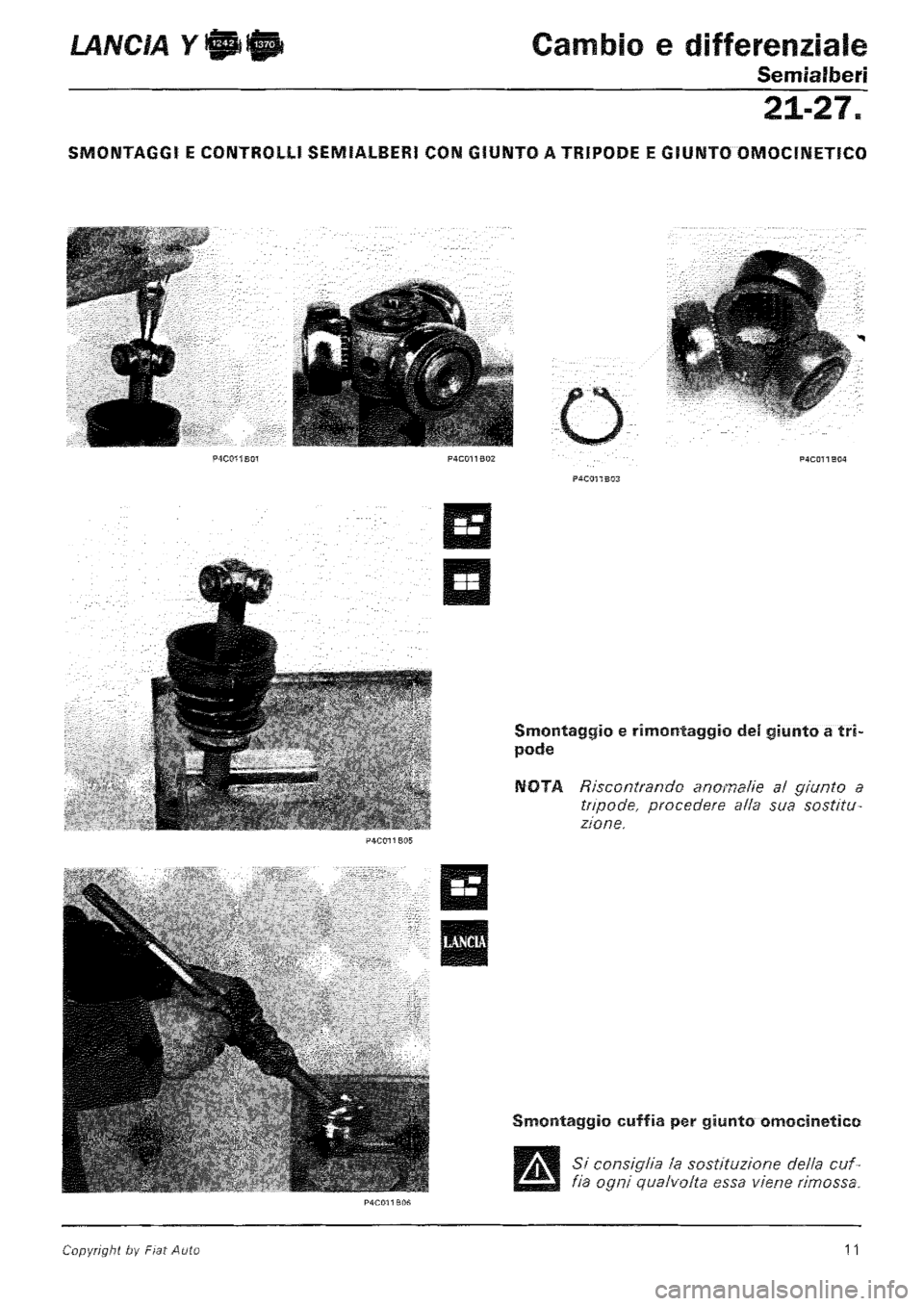 LANCIA Y 1997  Service Repair Manual 