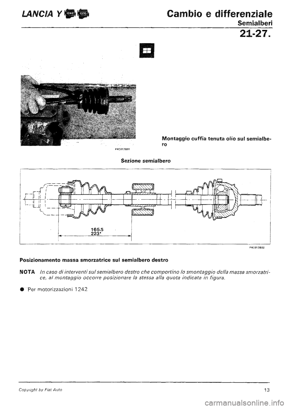LANCIA Y 1997  Service Repair Manual 