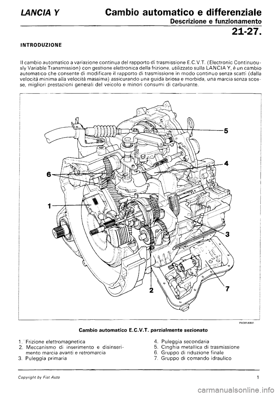 LANCIA Y 1997  Service Repair Manual 