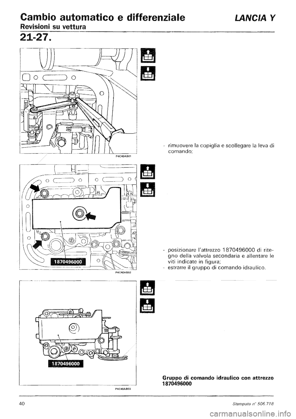 LANCIA Y 1997  Service Repair Manual 