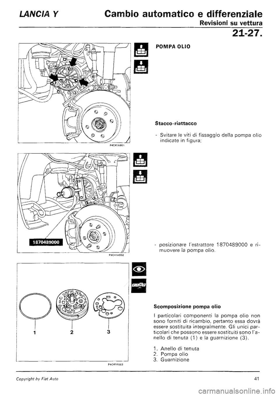 LANCIA Y 1997  Service Repair Manual 