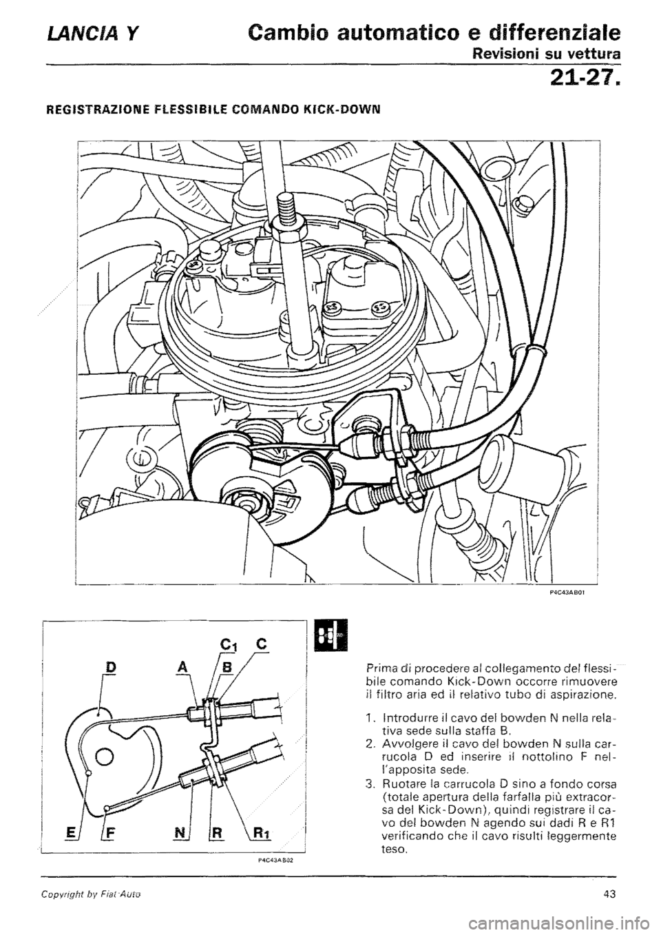 LANCIA Y 1997  Service Repair Manual 