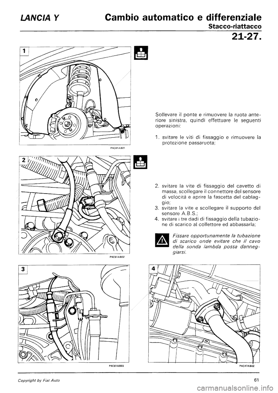 LANCIA Y 1997  Service Repair Manual 
