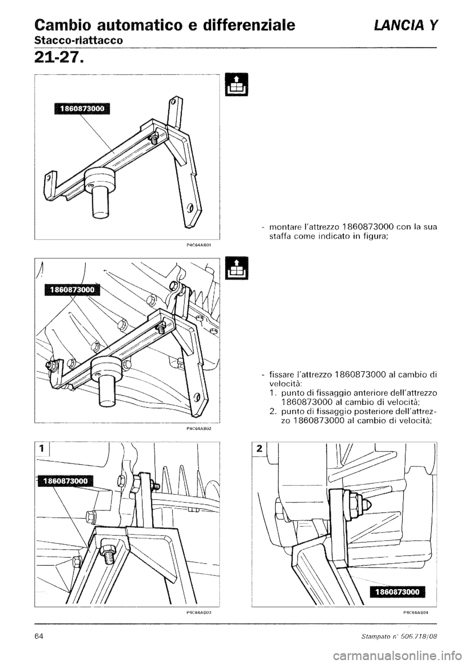 LANCIA Y 1997  Service Repair Manual 