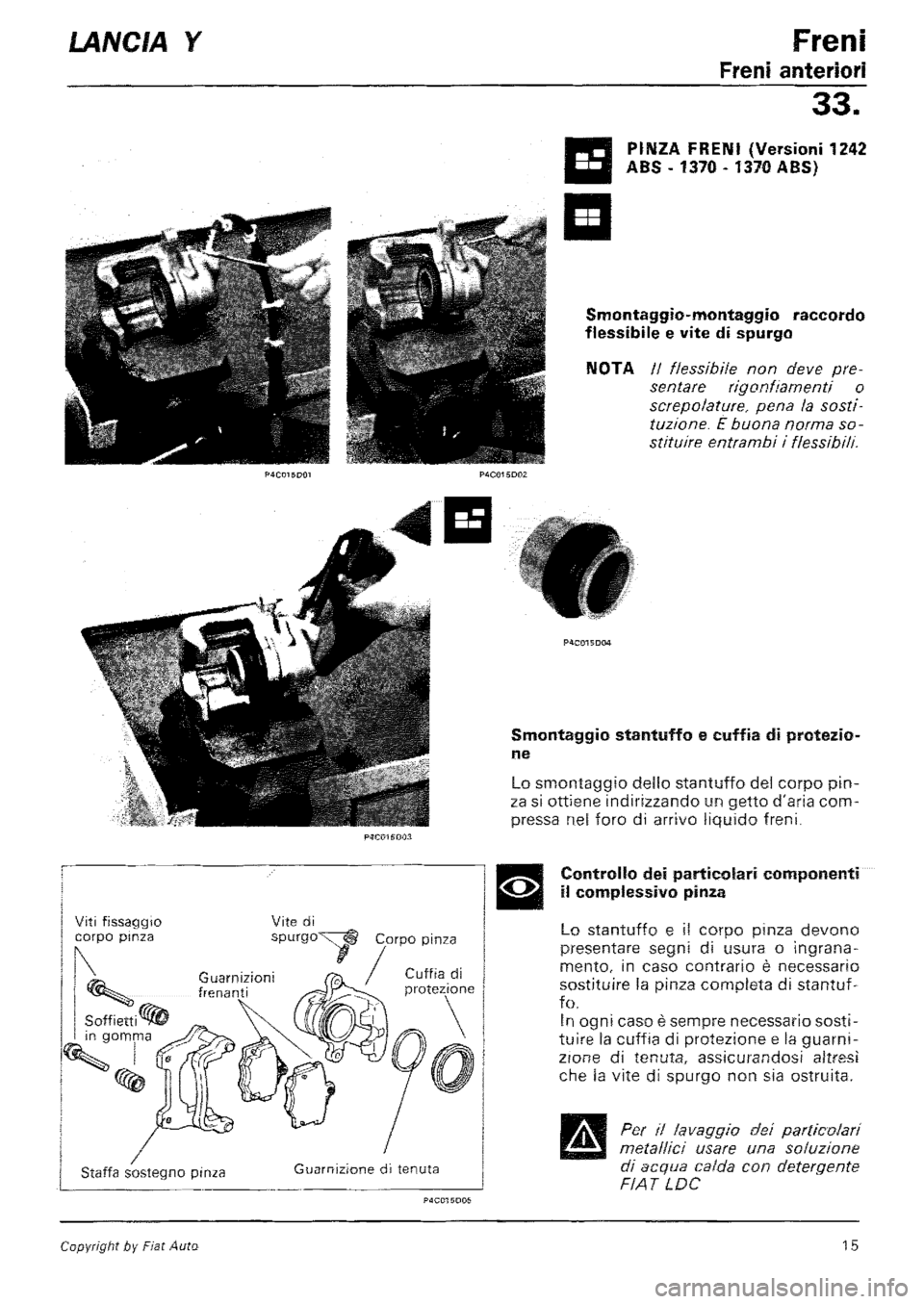 LANCIA Y 1997  Service Repair Manual 