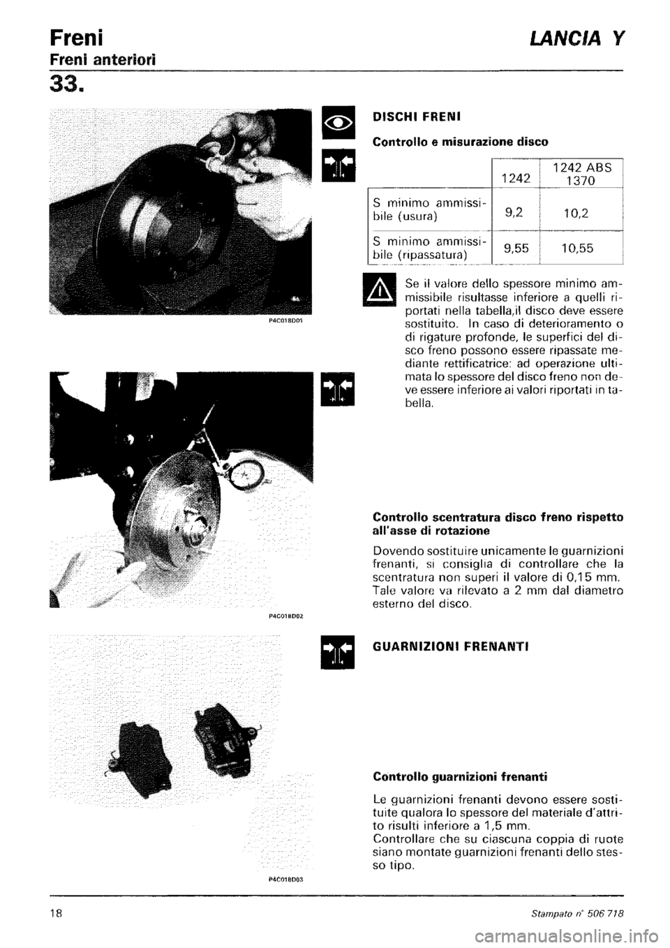 LANCIA Y 1997  Service Repair Manual 