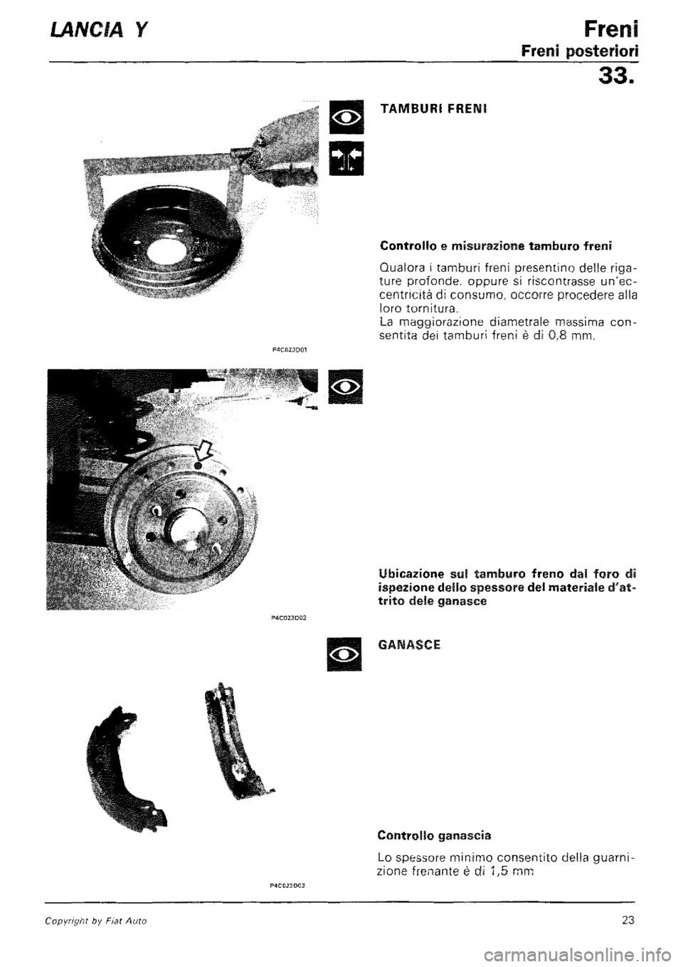 LANCIA Y 1997  Service Repair Manual 