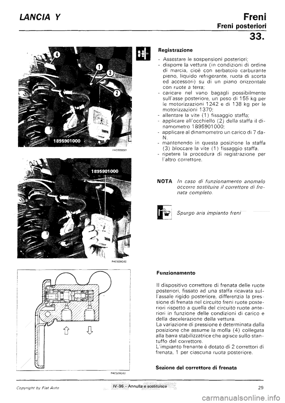 LANCIA Y 1997  Service Repair Manual 
