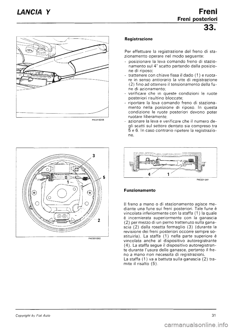 LANCIA Y 1997  Service Repair Manual 