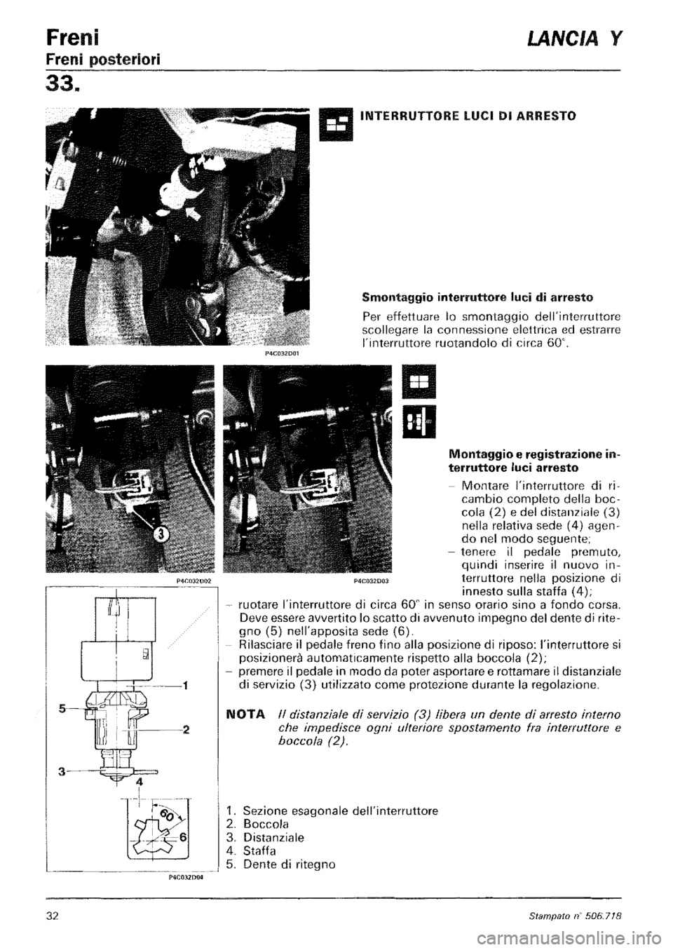 LANCIA Y 1997  Service Repair Manual 