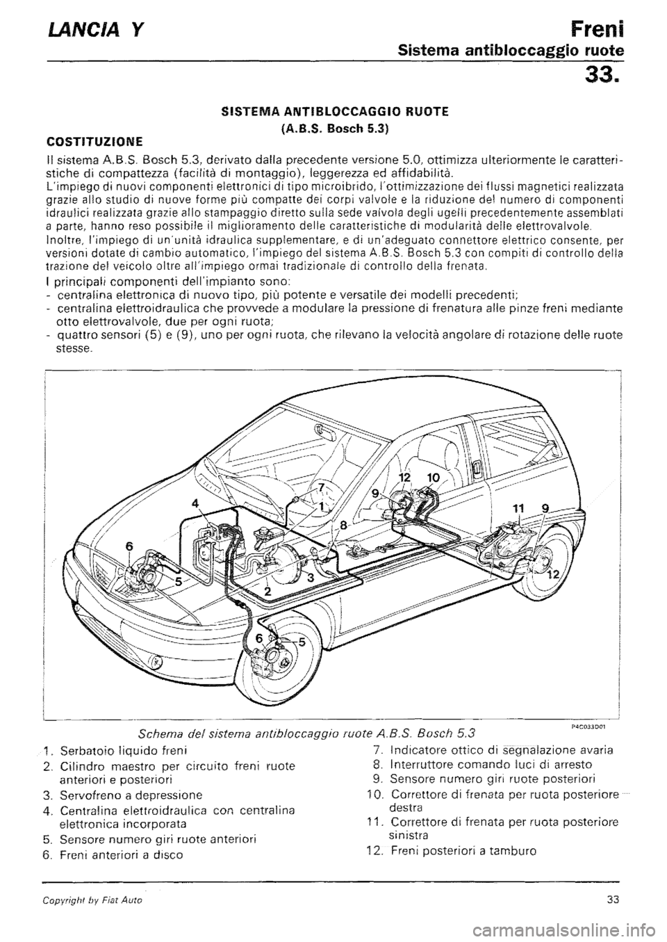 LANCIA Y 1997  Service Repair Manual 