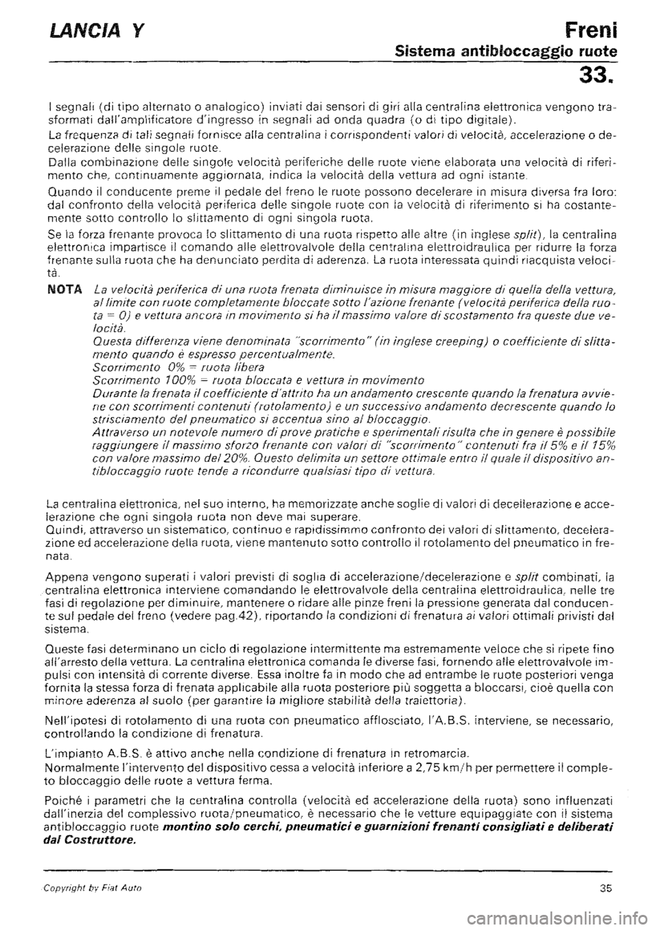 LANCIA Y 1997  Service Repair Manual 