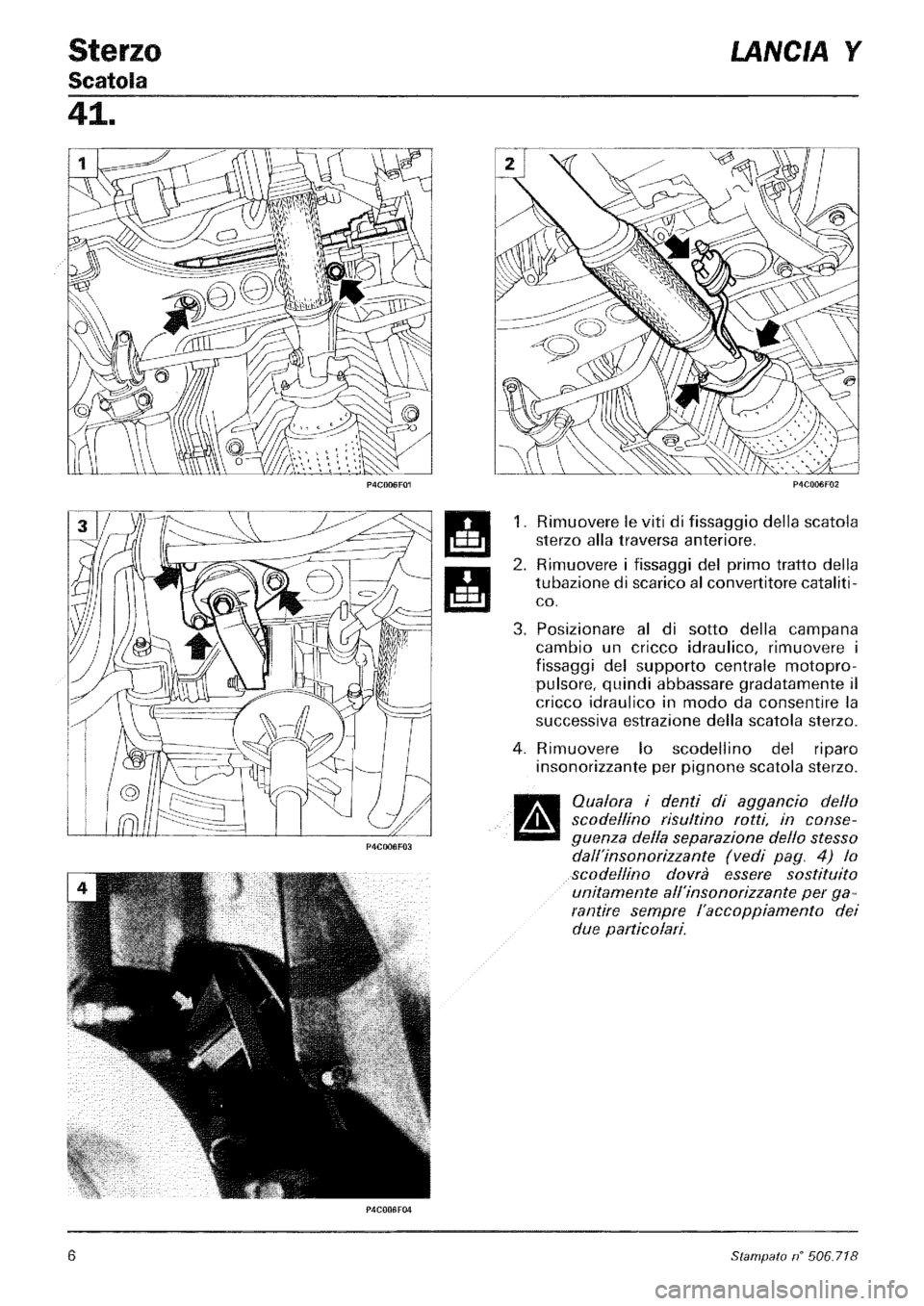 LANCIA Y 1997  Service Repair Manual 