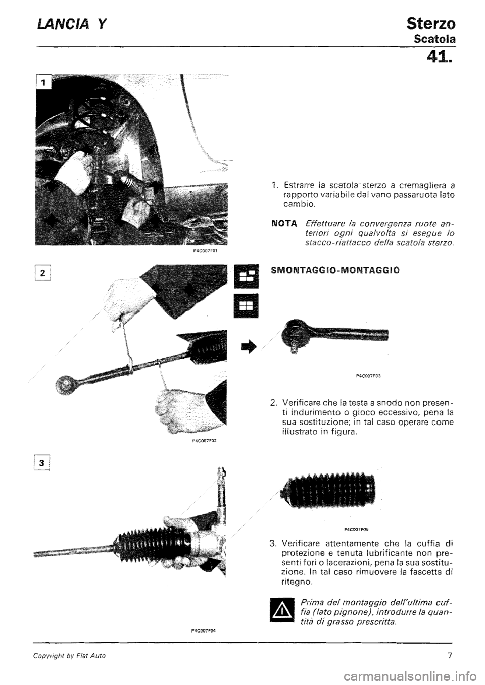 LANCIA Y 1997  Service Repair Manual 