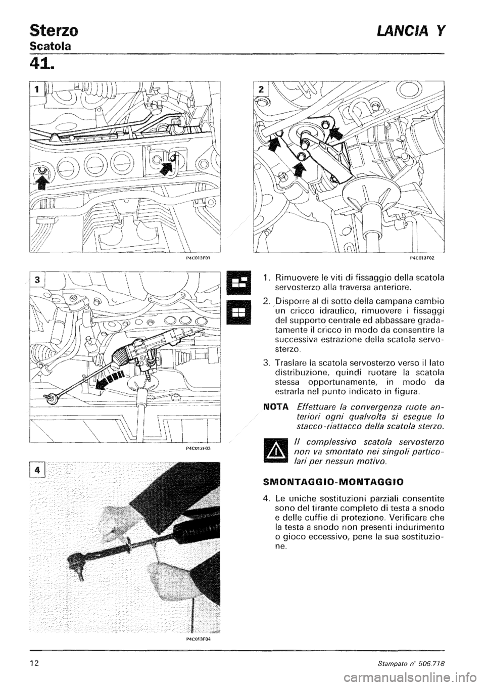 LANCIA Y 1997  Service Repair Manual 