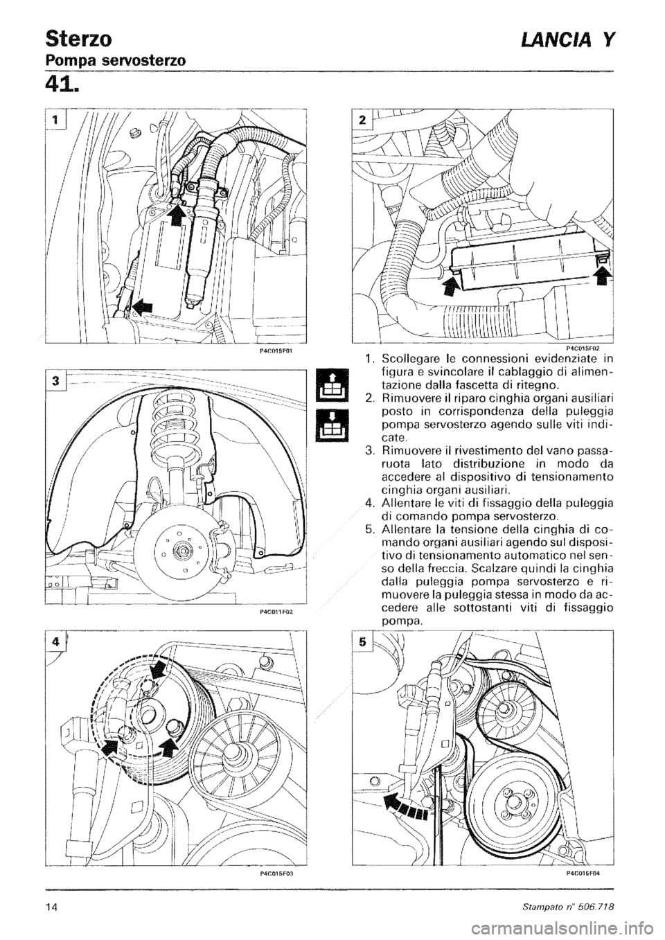 LANCIA Y 1997  Service Repair Manual 
