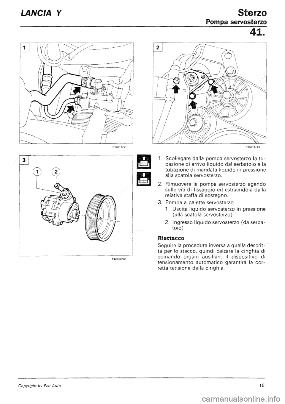 LANCIA Y 1997  Service Repair Manual 