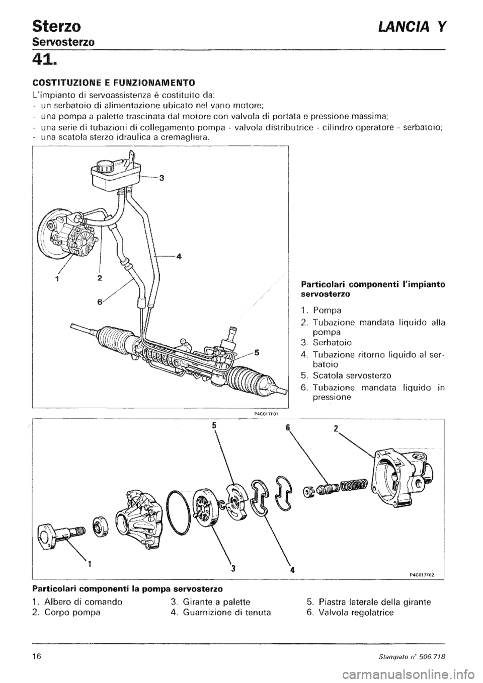 LANCIA Y 1997  Service Repair Manual 