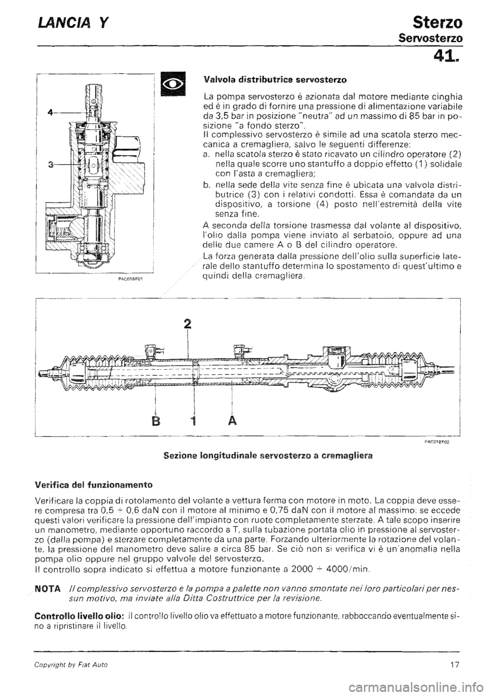 LANCIA Y 1997  Service Repair Manual 