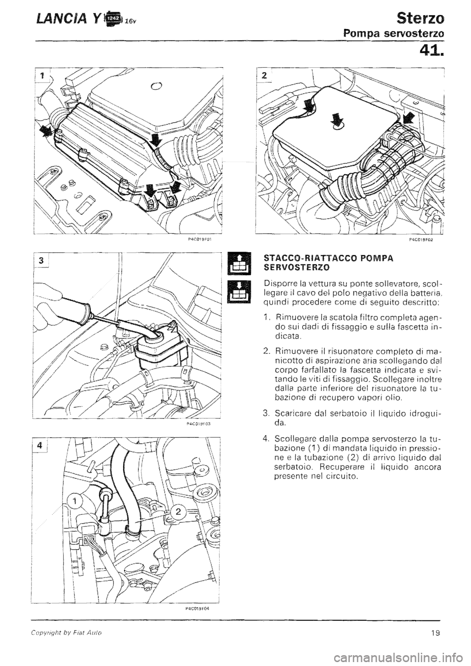 LANCIA Y 1997  Service Repair Manual 