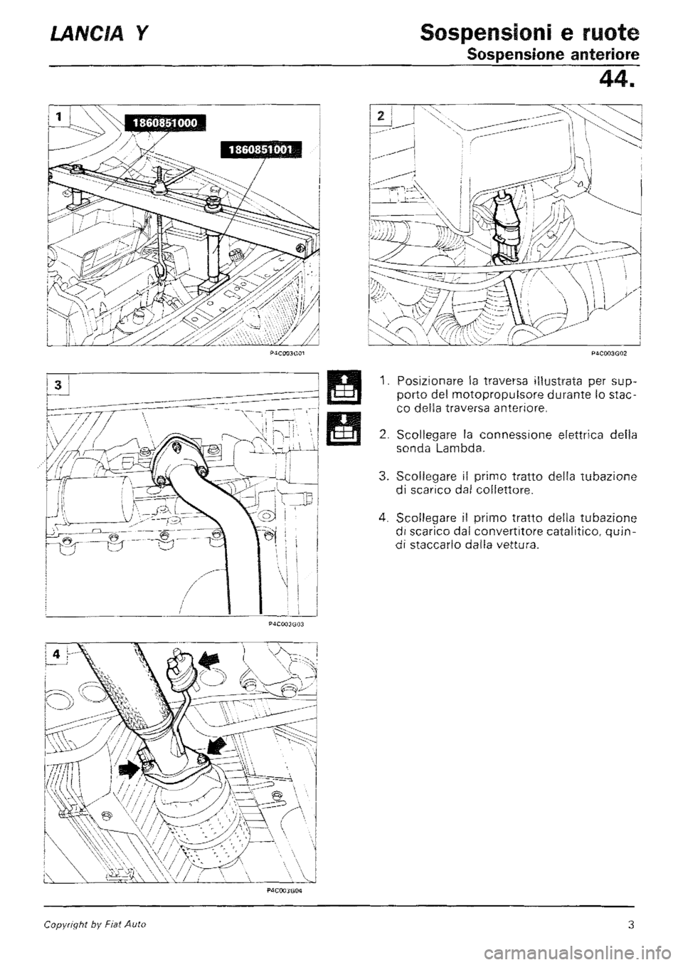 LANCIA Y 1997  Service Repair Manual 