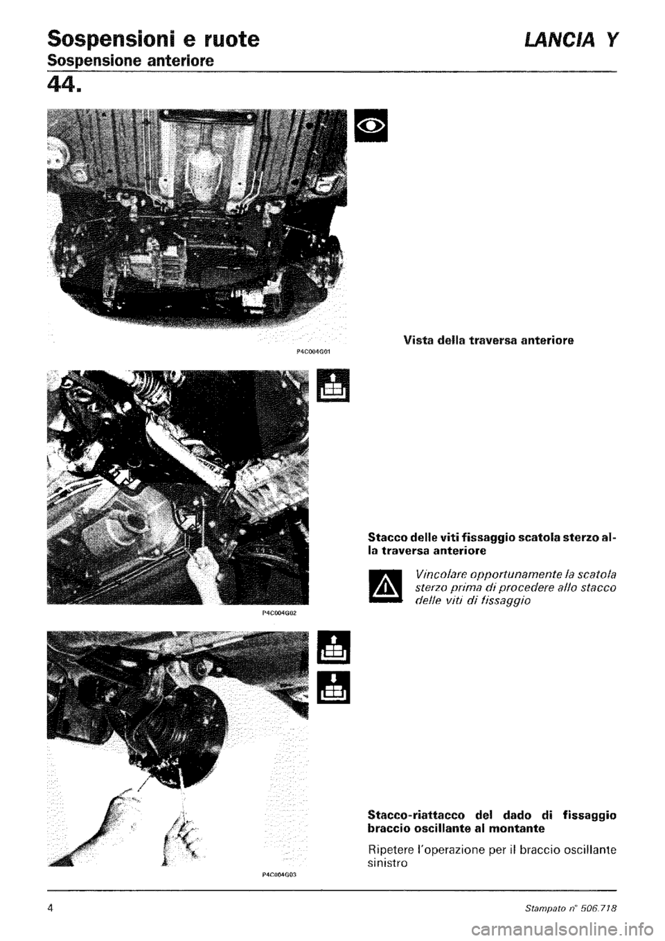 LANCIA Y 1997  Service Repair Manual 