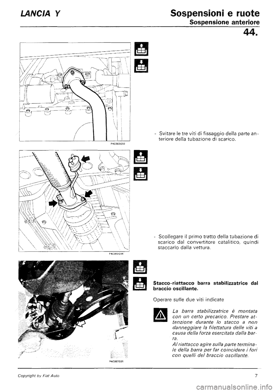 LANCIA Y 1997  Service Repair Manual 