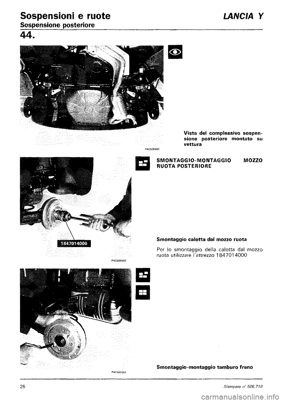 LANCIA Y 1997  Service Repair Manual 