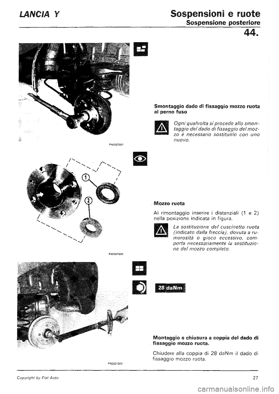 LANCIA Y 1997  Service Repair Manual 