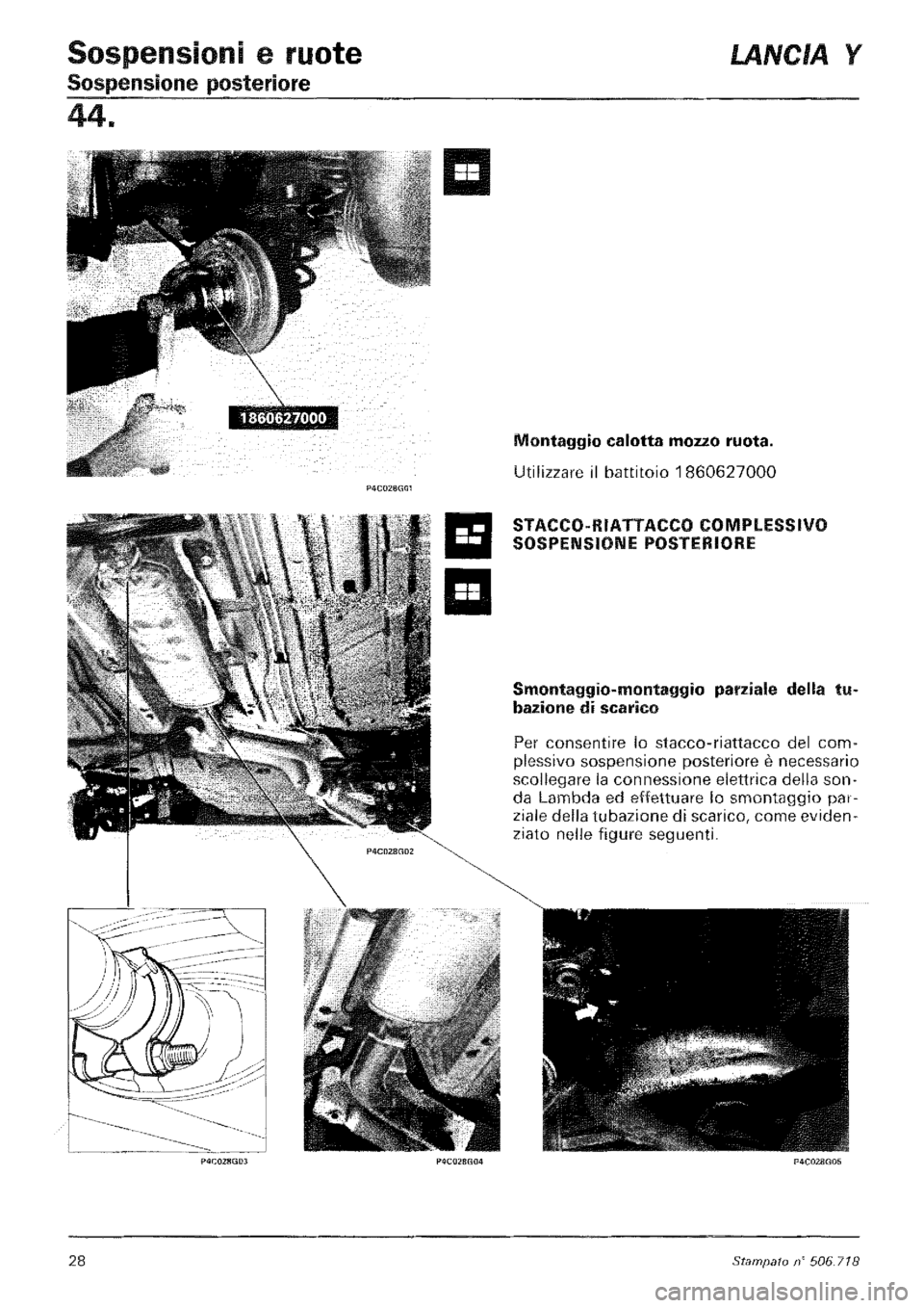 LANCIA Y 1997  Service Repair Manual 