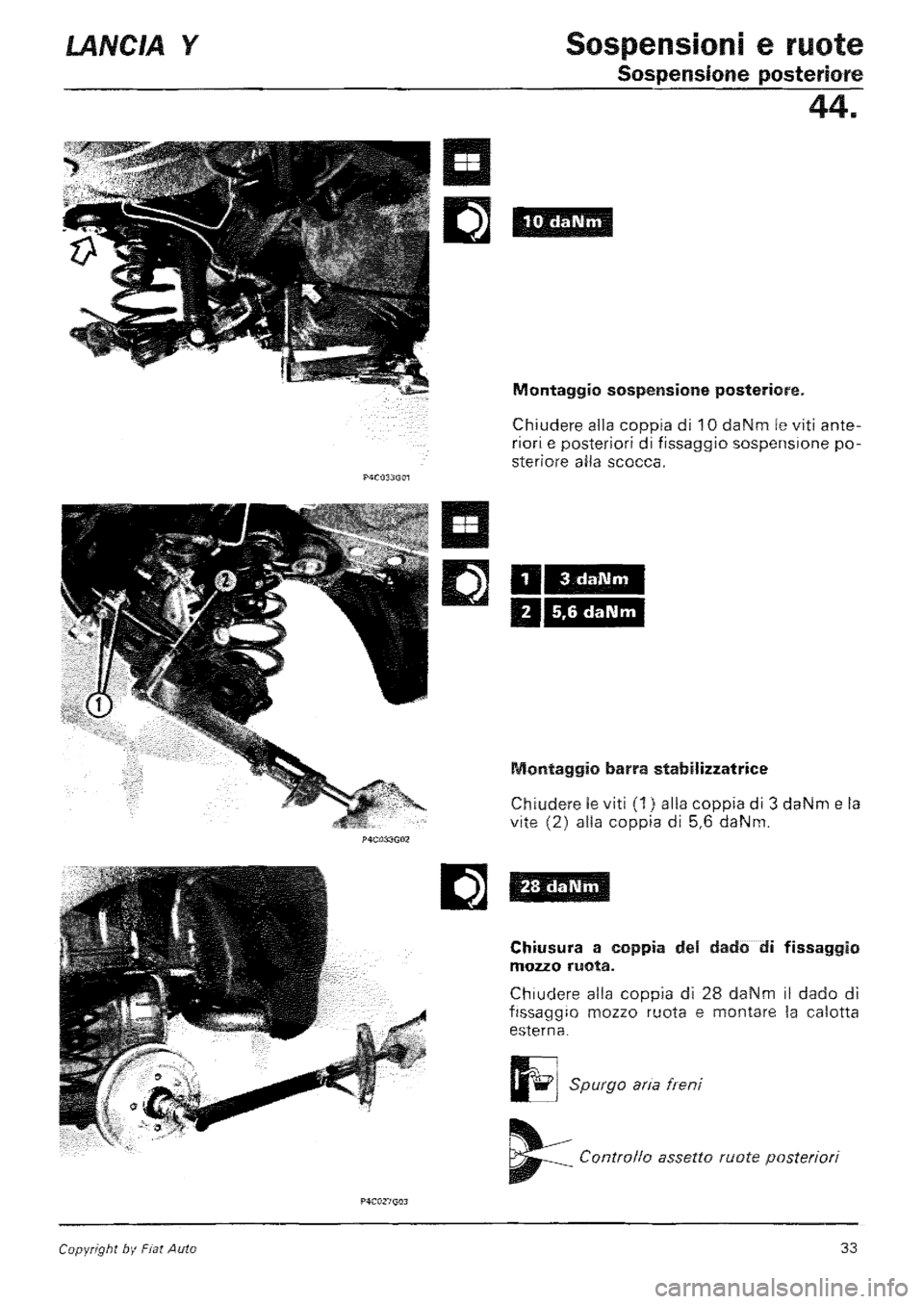LANCIA Y 1997  Service Repair Manual 