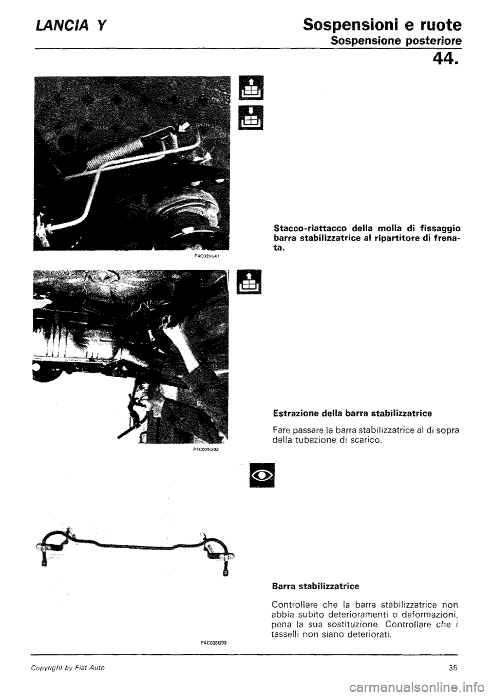 LANCIA Y 1997  Service Repair Manual 