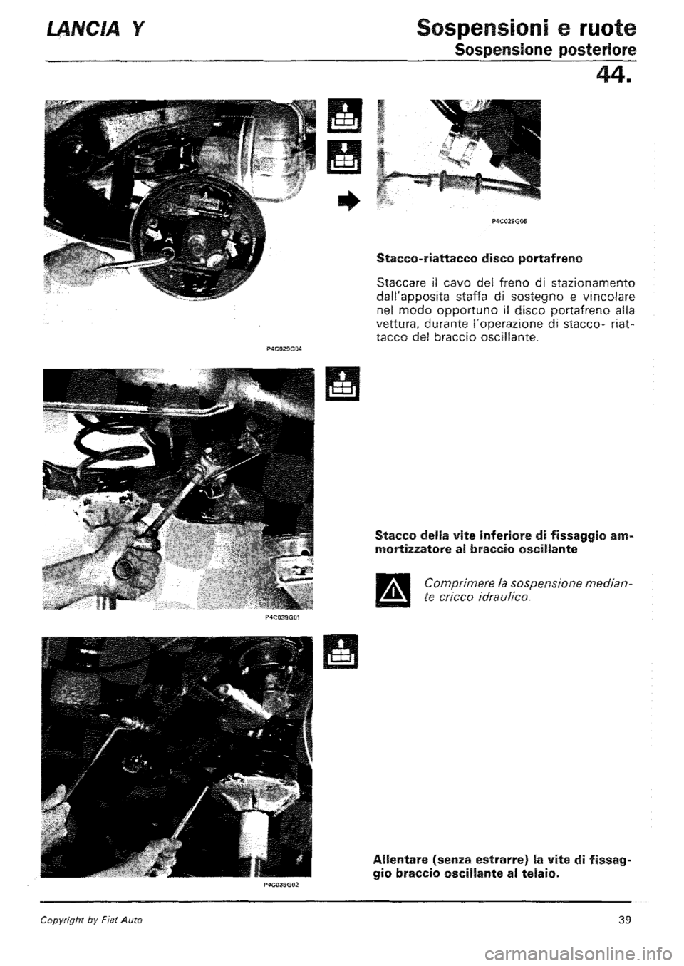 LANCIA Y 1997  Service Repair Manual 