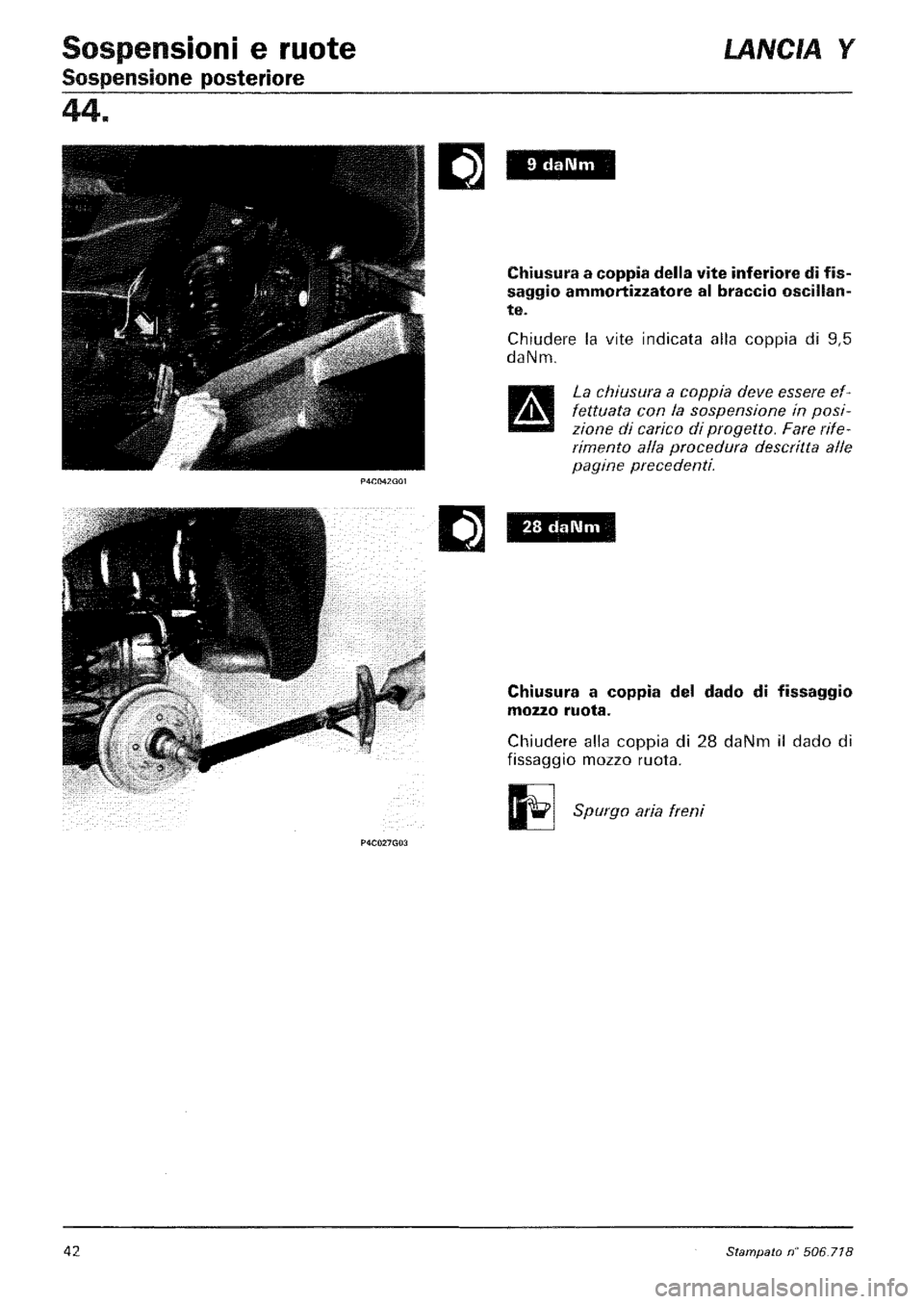 LANCIA Y 1997  Service Repair Manual 