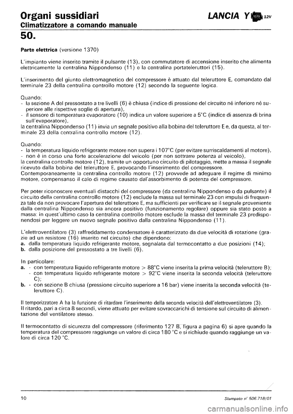 LANCIA Y 1997  Service Repair Manual 