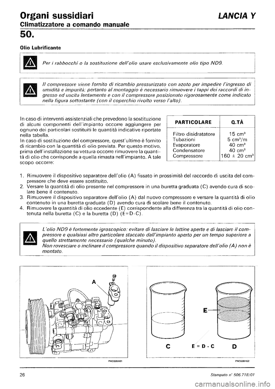 LANCIA Y 1997  Service Repair Manual 