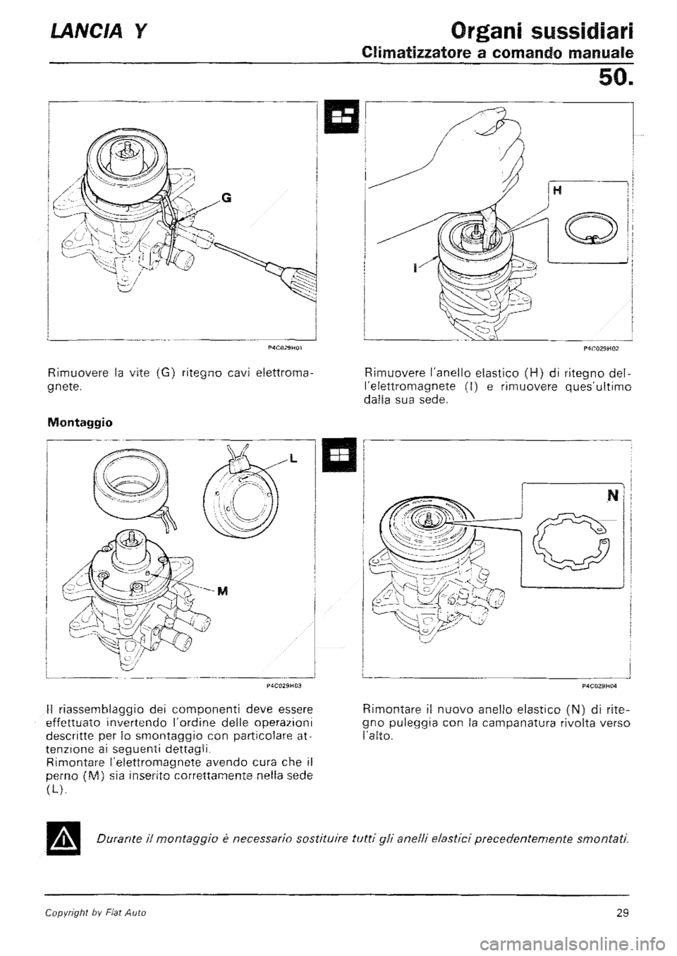 LANCIA Y 1997  Service Repair Manual 