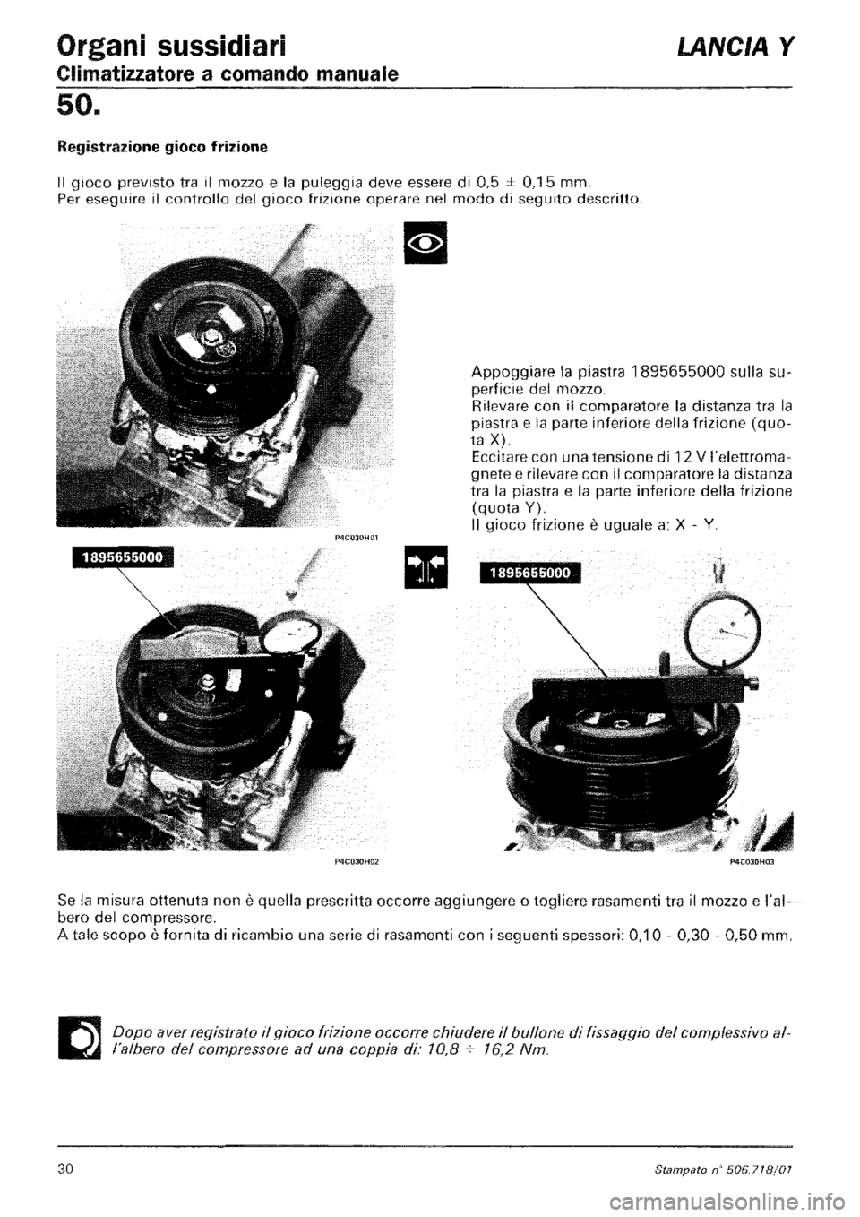 LANCIA Y 1997  Service Repair Manual 