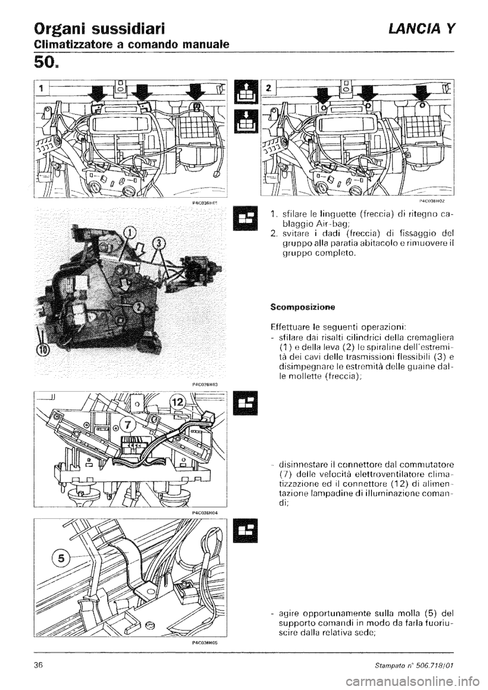 LANCIA Y 1997  Service Repair Manual 