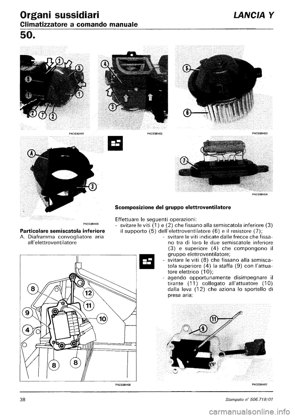 LANCIA Y 1997  Service Repair Manual 