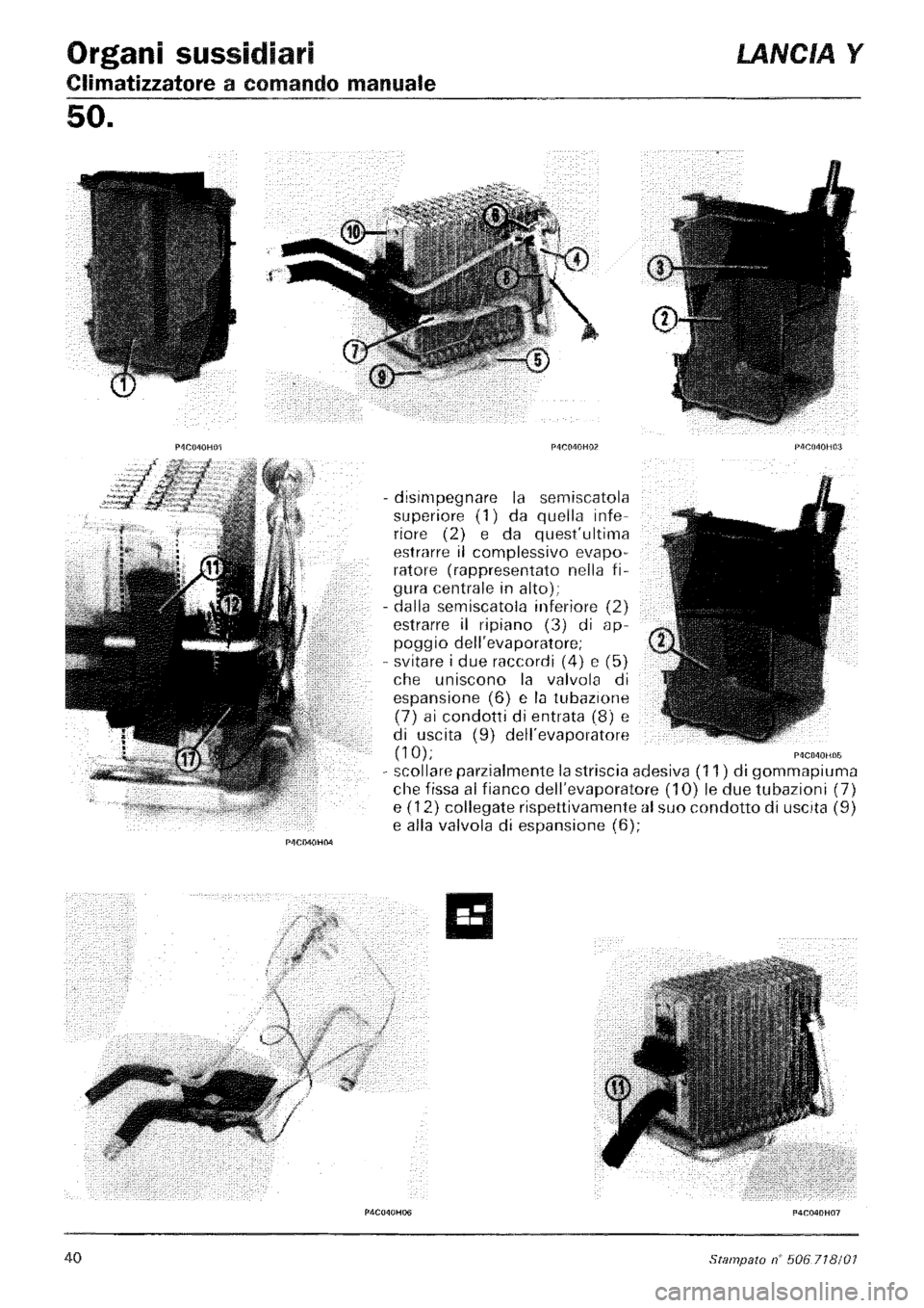 LANCIA Y 1997  Service Repair Manual 