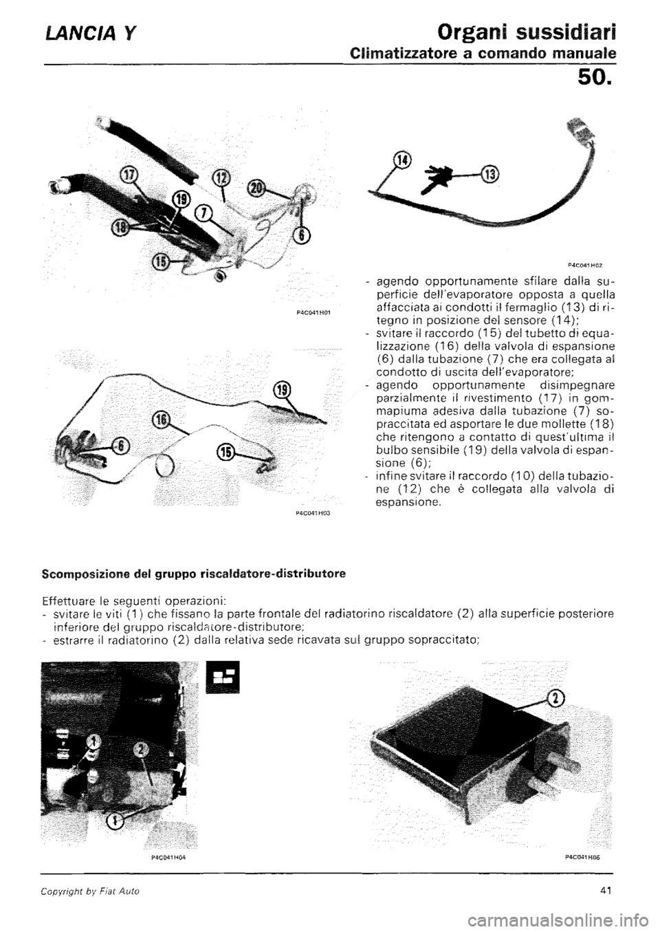 LANCIA Y 1997  Service Repair Manual 